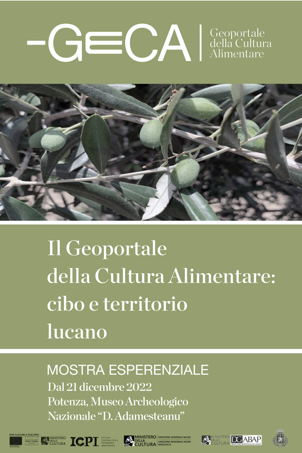 Il Geoportale della cultura alimentare: cibo e territorio lucano